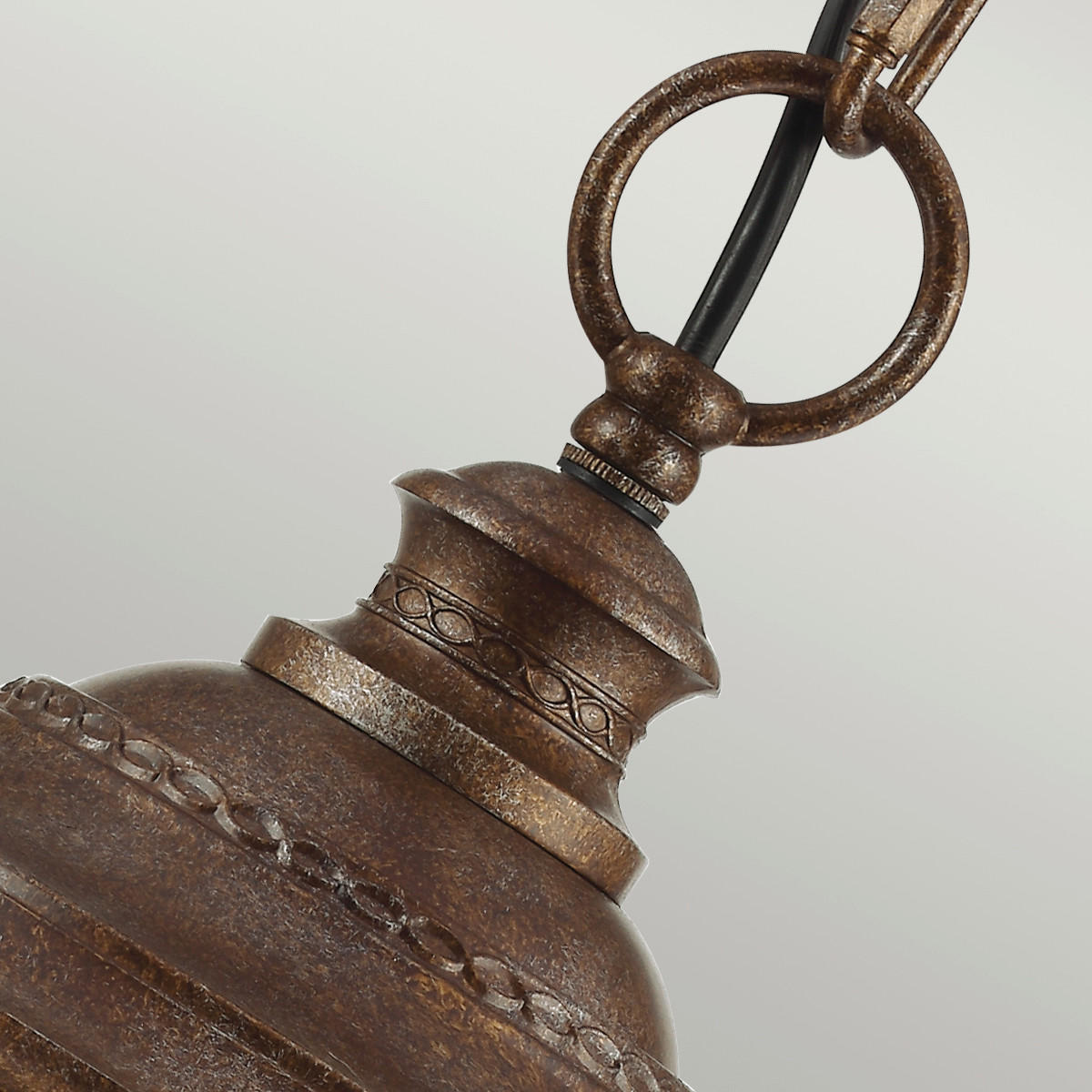 AUSSENHÄNGELEUCHTE - Bronzefarben, Basics, Glas/Metall (26.7/68cm) - Elstead Lighting