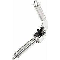 KNOBLAUCHPRESSE  - Edelstahlfarben, Basics, Kunststoff/Metall (18,6cm) - Justinus