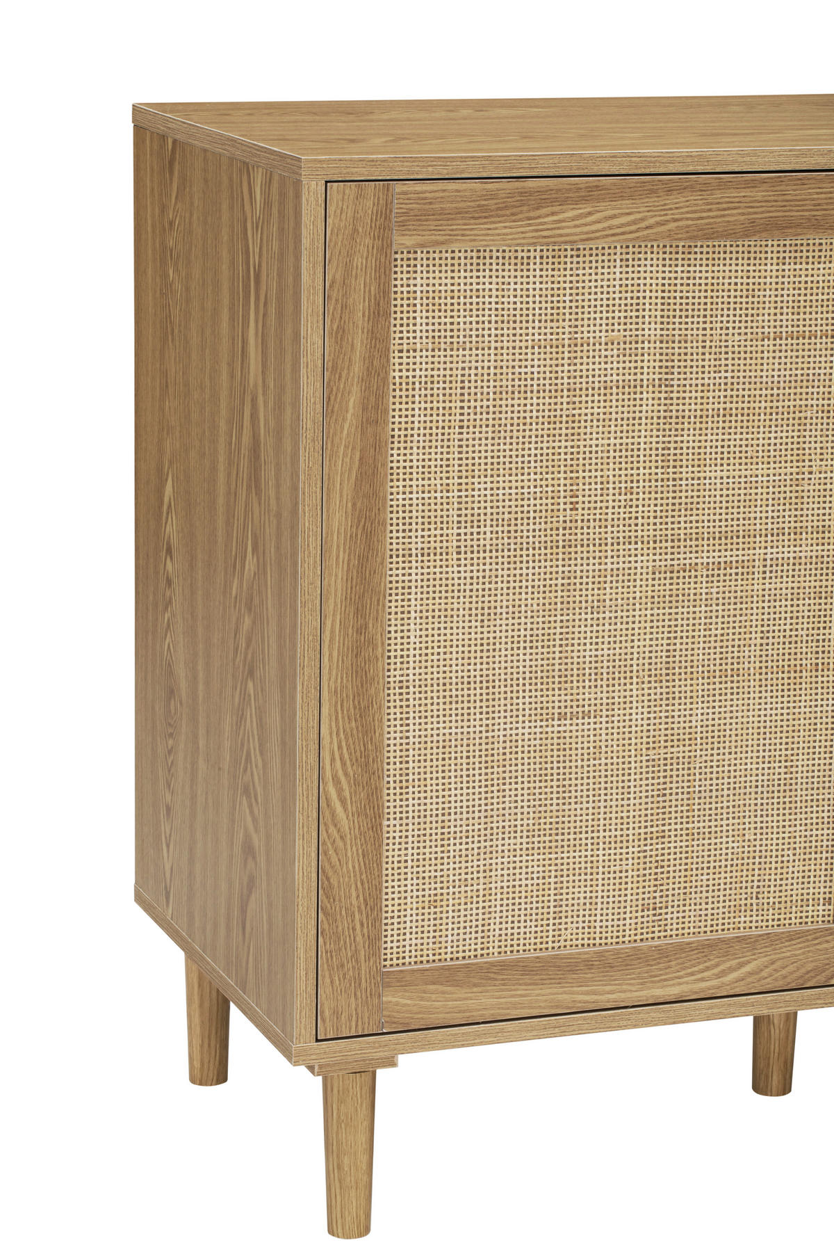 SIDEBOARD 140/80/39 cm  - Schwarz/Naturfarben, Natur, Holz/Holzwerkstoff (140/80/39cm) - MID.YOU
