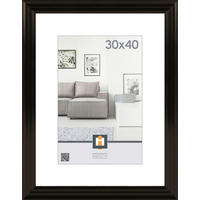 RÁM NA OBRAZY, 1 foto 30 cm x 40 cm - černá, Basics, plast/sklo (44,8/34,8cm)