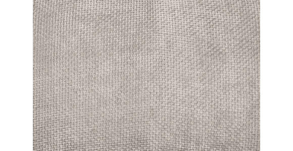 WOHNLANDSCHAFT in Struktur Creme  - Creme/Schwarz, KONVENTIONELL, Textil/Metall (253/357/188cm) - Carryhome