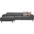 WOHNLANDSCHAFT in Textil Braun - Multicolor/Schwarz, Design, Textil/Metall (170/292cm) - Dieter Knoll WOHNLANDSCHAFT in Textil Braun - Multicolor/Schwarz, Design, Textil/Metall (170/292cm) - Dieter Knoll