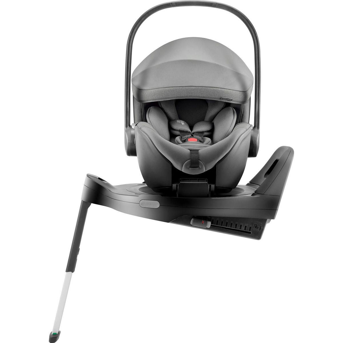 KINDERWAGENSET  Smile 5Z Set  Mineral Grey  - Grau, Basics, Textil/Metall (57/112/97,7cm) - Britax Römer
