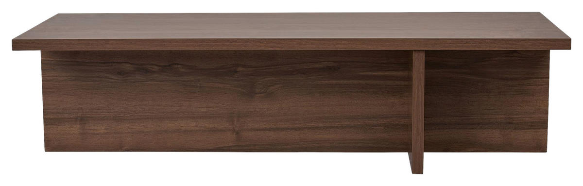 COUCHTISCH Walnussfarben  - Walnussfarben, MODERN, Holzwerkstoff (120/30/45cm) - MID.YOU