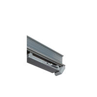 TÜRDÄMPFER 18/2/5 cm 2-teilig Silberfarben  - Silberfarben, Design, Kunststoff (18/2/5cm) - Carryhome