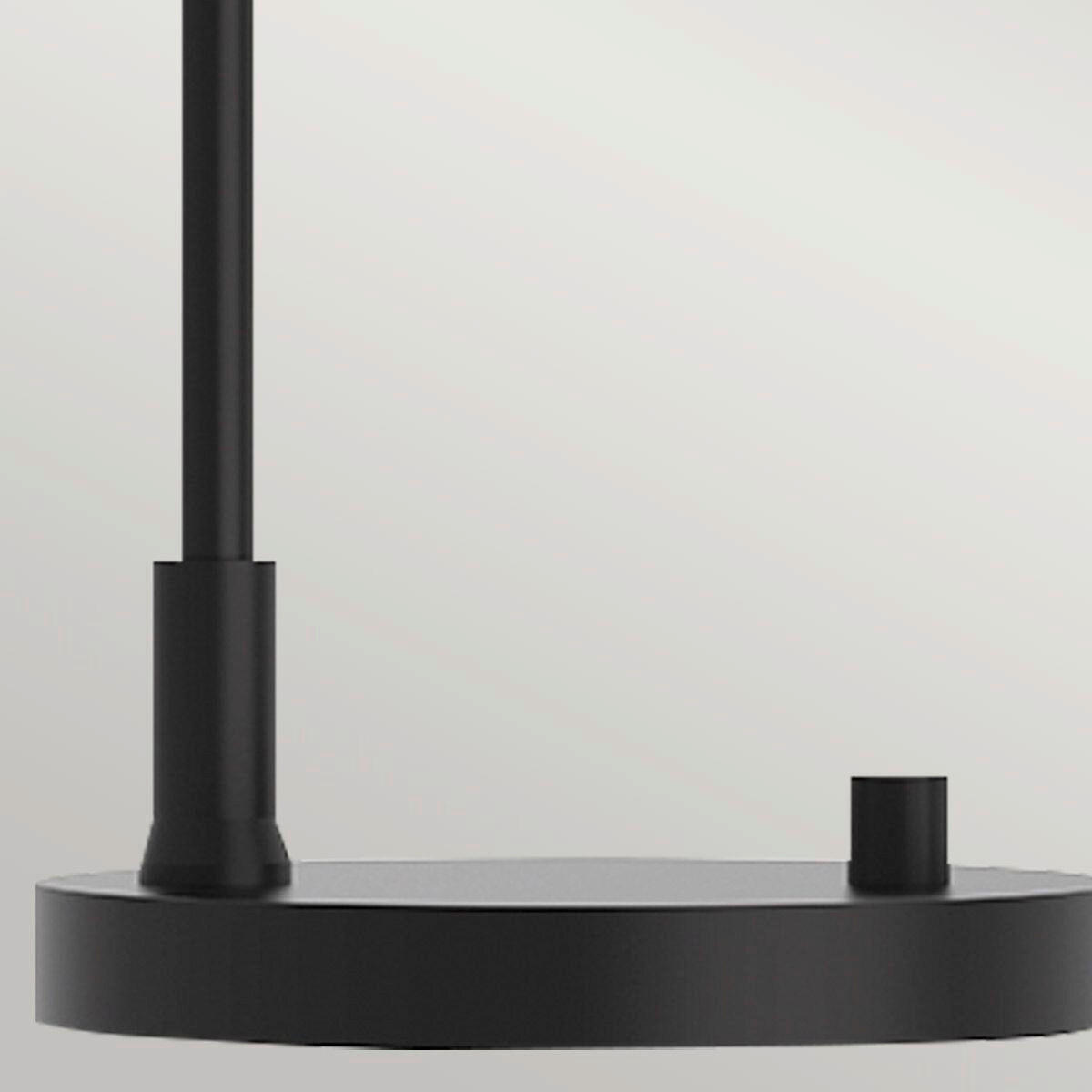 TISCHLEUCHTE   - Klar/Schwarz, KONVENTIONELL, Metall (51/19,7/26,7cm) - Elstead Lighting