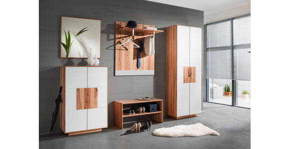 GARDEROBENBANK  in 88/46/37 cm  - Buchefarben, MODERN, Holz (88/46/37cm) - Linea Natura