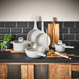 KOCHTOPFSET 8-teilig  - Klar/Beige, Basics, Glas/Holz - Homeware Profession.
