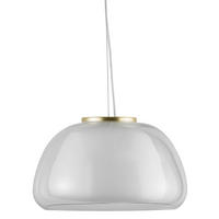 HÄNGELEUCHTE 39/22,8 cm  - Weiß, Design, Glas (39/22,8cm) - Nordlux