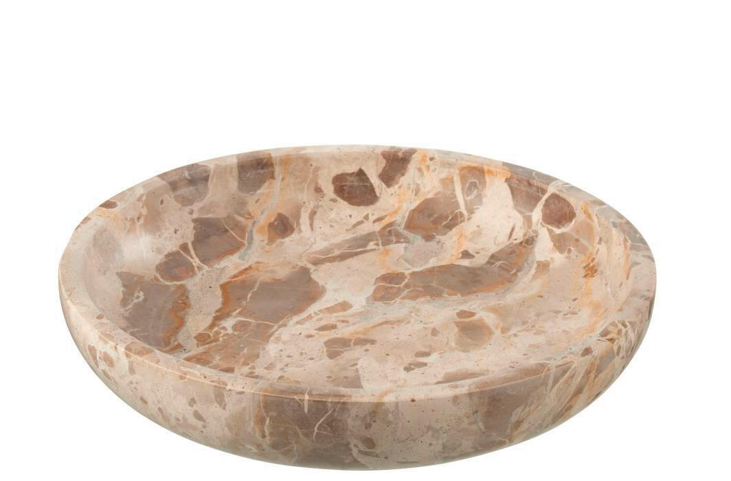 DEKOSCHALE - Beige, Basics, Stein (35/35/6cm) - Ambia Home