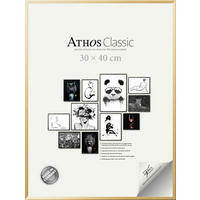 BILDERRAHMEN - Goldfarben, Basics, Papier/Holzwerkstoff (30/40/1,8cm)