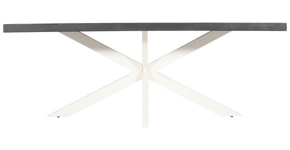 TISCHGESTELL in Metall 160/70/72 cm - Creme, Design, Metall (160/70/72cm) - Landscape