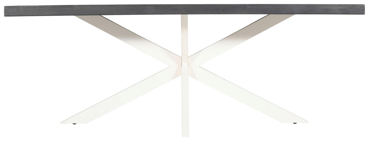 TISCHGESTELL Creme  - Creme, Design, Metall (160/70/72cm) - Landscape