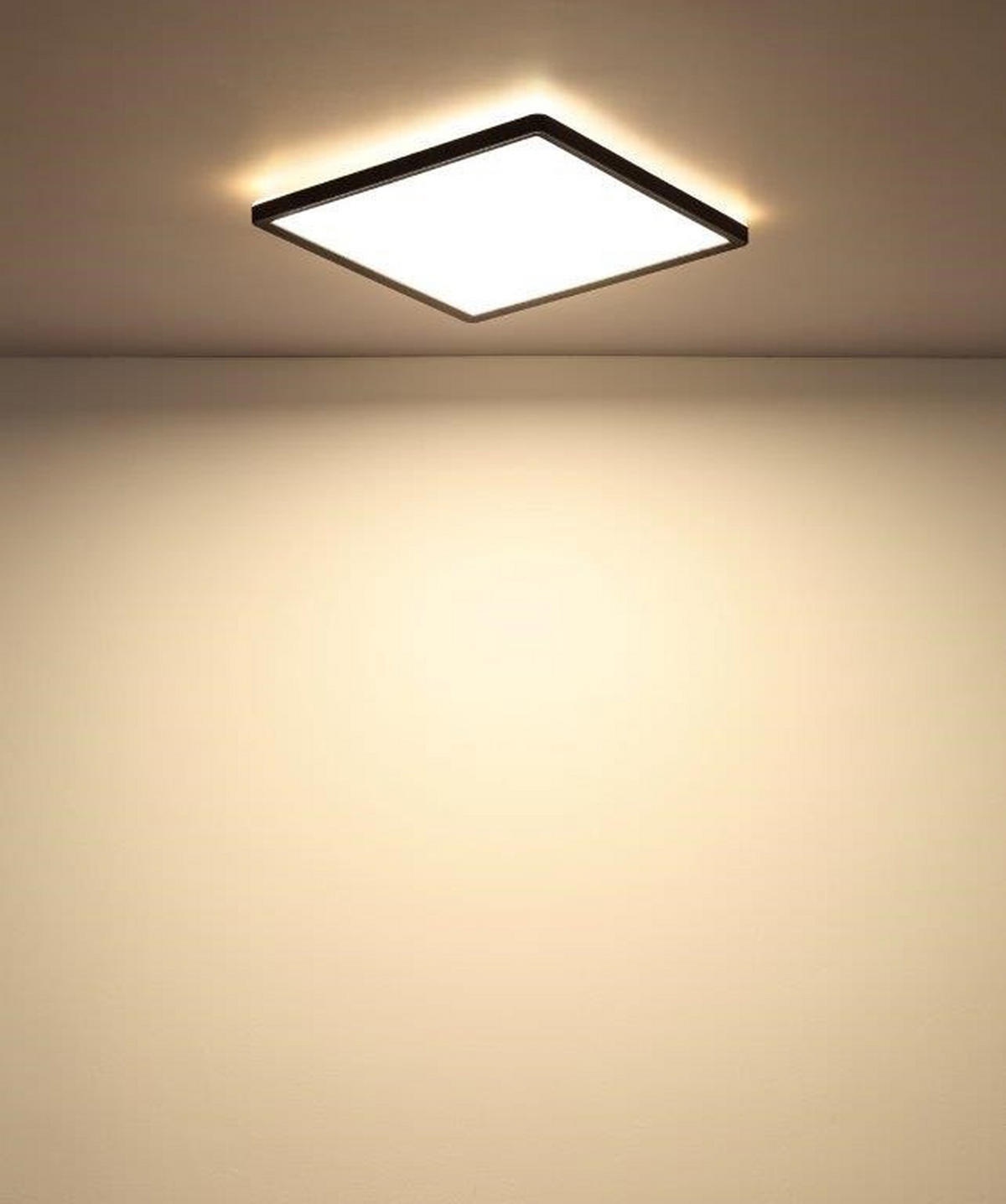 LED PLAFONJERA ZA KUPATILA - bela/opal, Osnovno, plastika (29,4/29,4/2,5cm)