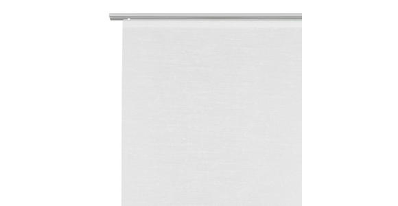FLÄCHENVORHANG Uni in Weiß halbtransparent  - Weiß, KONVENTIONELL, Textil (60/255cm) - Novel