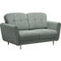 ZWEISITZER-SOFA in Textil Dunkelgrau - Dunkelgrau, Design, Holz/Textil (154/90/93cm) - Hom`in ZWEISITZER-SOFA in Textil Dunkelgrau - Dunkelgrau, Design, Holz/Textil (154/90/93cm) - Hom`in