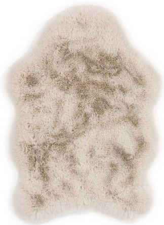 KUNSTFELL 55/80 cm Tender Deluxe Creme - Creme, KONVENTIONELL, Kunststoff/Textil (55/80cm) - Schöner Wohnen