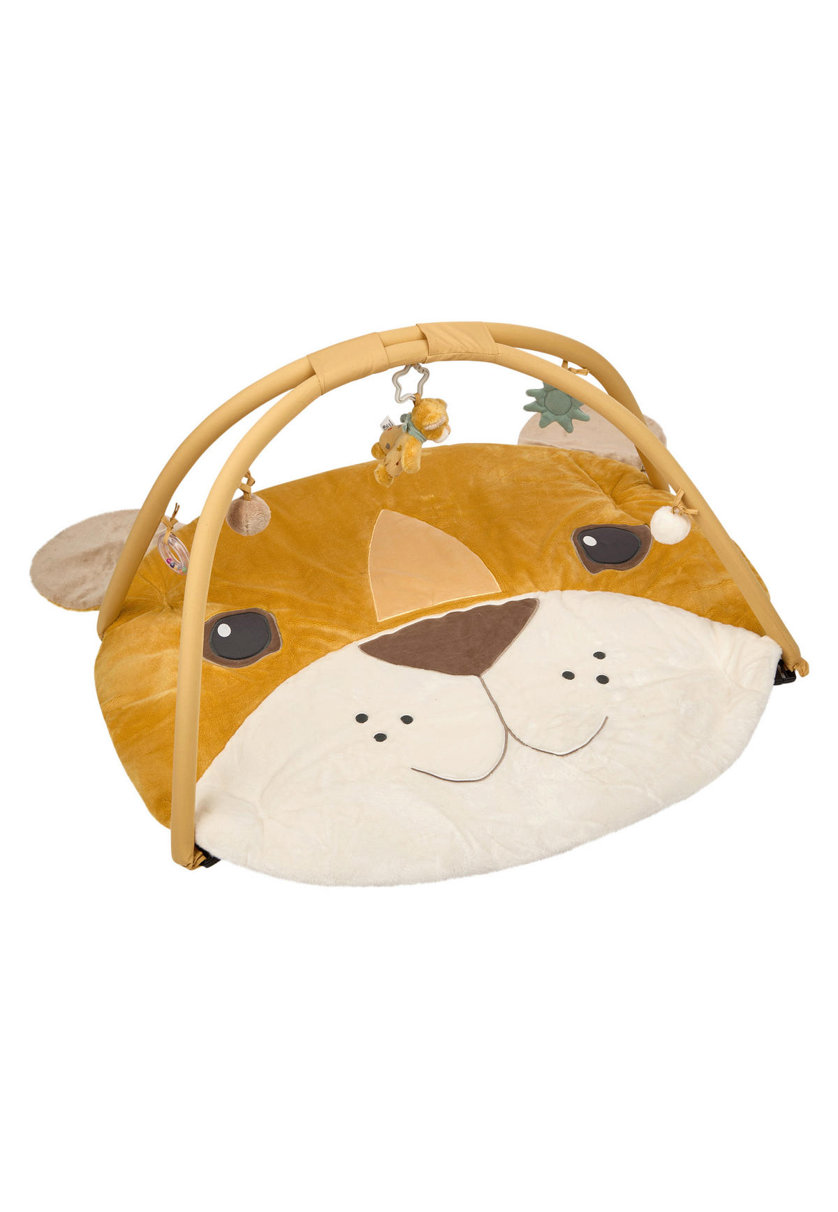 SPIELBOGEN Löwe Leo  - Hellgelb, Basics, Textil (100/80/3cm) - Sterntaler