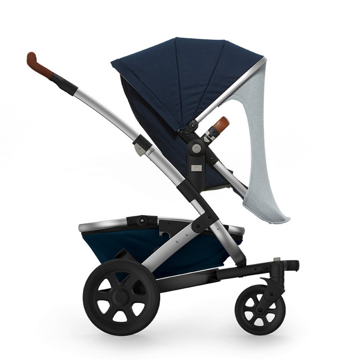 KINDERWAGENAUSSTATTUNG Aer  - Grau, Basics, Textil (18/18/5cm) - Joolz