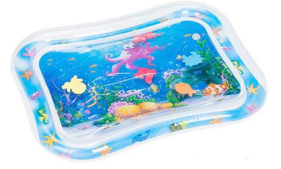 WASSERSPIELMATTE 60/45 cm  - Blau, Basics, Kunststoff (60/45cm) - Fillikid