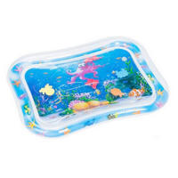 WASSERSPIELMATTE 60/45 cm  - Blau, Basics, Kunststoff (60/45cm) - Fillikid