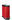 ABFALLEIMER KICK TWO 20/16 L  - Rot, Basics, Kunststoff/Metall (61/34,7/73,2cm) - Wesco