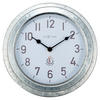 WANDUHR 22/22/5,5 cm   - Silberfarben, Basics, Metall (22/22/5,5cm)