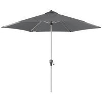 SONNENSCHIRM 280 cm Anthrazit  - Anthrazit/Silberfarben, Design, Textil/Metall (280/280cm) - Doppler