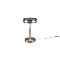 LED-TISCHLEUCHTE 25 cm  - Nickelfarben, Basics, Metall (25cm) - Trio Leuchten