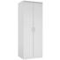 KLEIDERSCHRANK in Weiß - Silberfarben/Weiß, KONVENTIONELL, Holzwerkstoff/Metall (72/194/54cm) - Xora KLEIDERSCHRANK in Weiß - Silberfarben/Weiß, KONVENTIONELL, Holzwerkstoff/Metall (72/194/54cm) - Xora