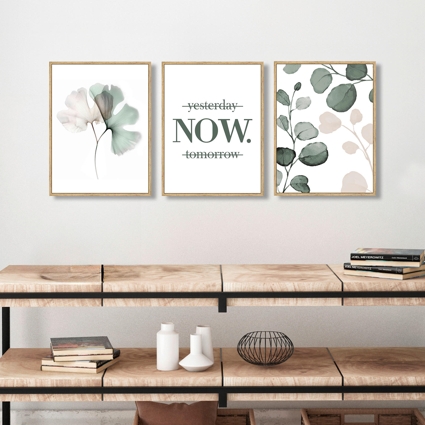 KONSTTRYCK 30/40 cm  - multicolor/ekfärgad, Trend, papper/trämaterial (30/40cm) - Monee