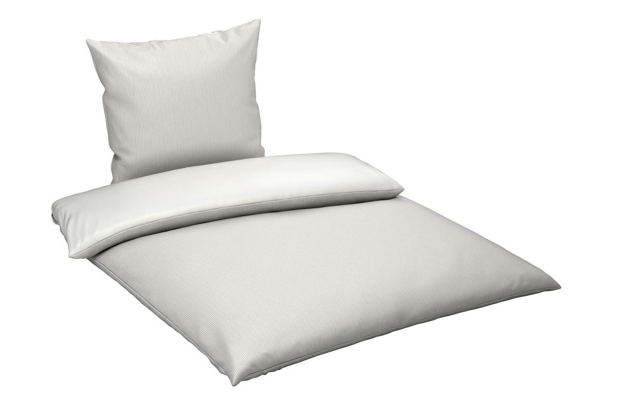WENDEBETTWÄSCHE Satin 200/200 cm  - Textil (200/200cm) - Bio:Vio