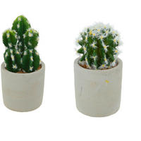 KUNSTBLUME  - Grün, Basics (17cm)