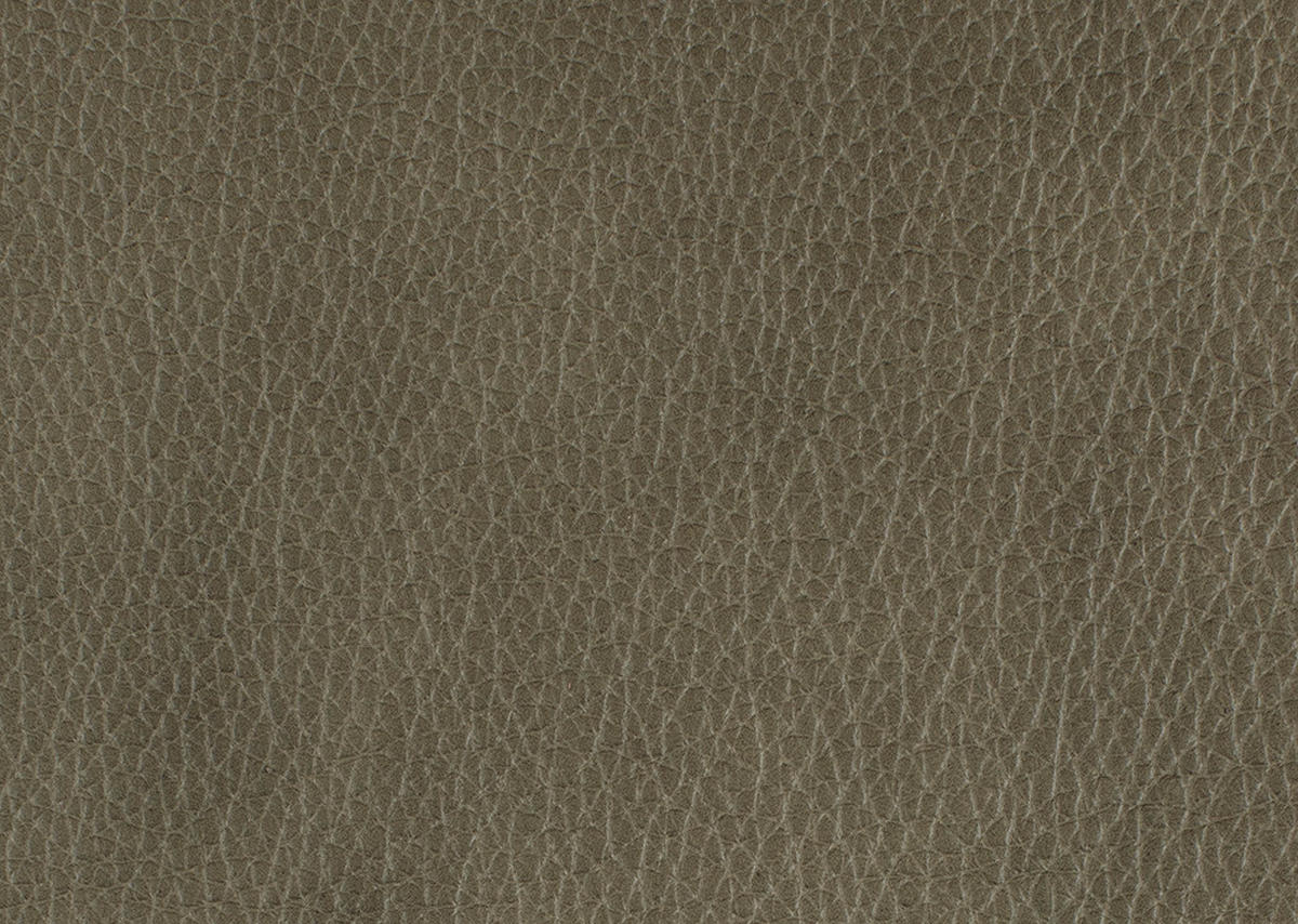 ECKSOFA in Echtleder Olivgrün  - Eichefarben/Olivgrün, Design, Leder/Holz (235/259cm) - Valdera