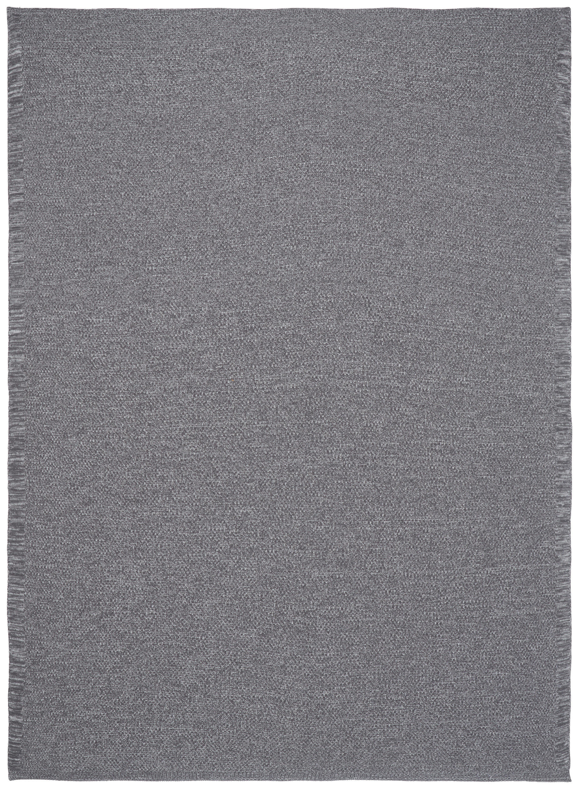 KUSCHELDECKE Coco 150/200 cm  - Anthrazit/Weiß, Natur, Textil (150/200cm) - Bio:Vio