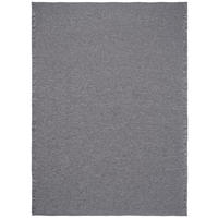 KUSCHELDECKE Coco 150/200 cm  - Anthrazit/Weiß, Natur, Textil (150/200cm) - Bio:Vio
