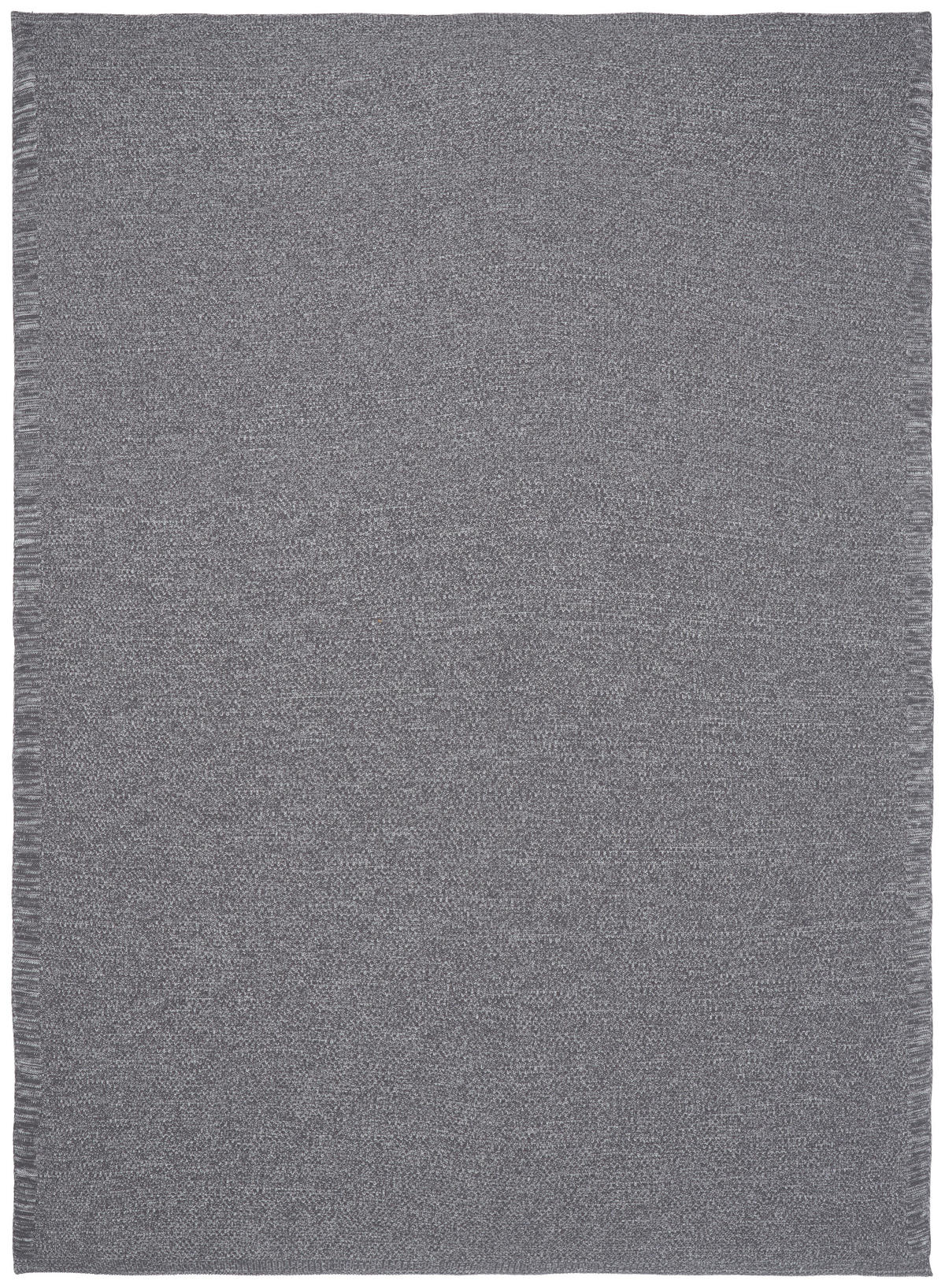 KUSCHELDECKE Coco 150/200 cm  - Anthrazit/Weiß, Natur, Textil (150/200cm) - Bio:Vio