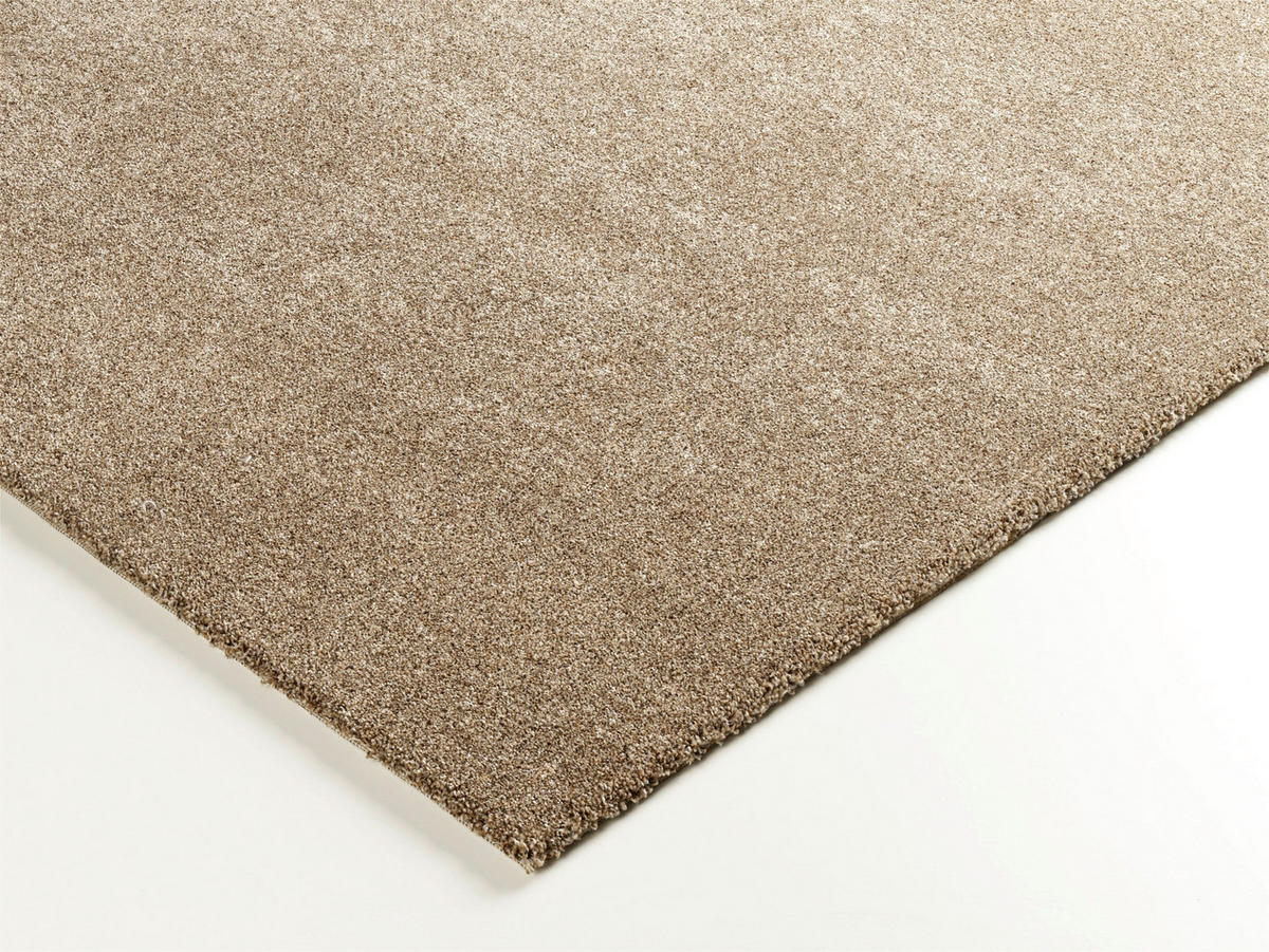 WEBTEPPICH Louvre Melange 80/150 cm Hellbraun  - Hellbraun, Basics, Textil (80/150cm) - Novel