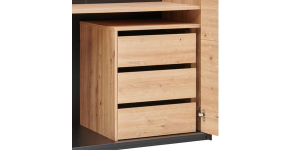 SCHUBKASTENEINSATZ 53/59/49 cm - Eiche Artisan, Design, Holzwerkstoff (53/59/49cm) - Voleo
