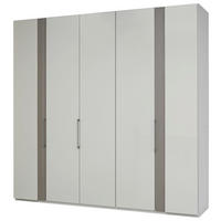 OMARA S KLASIČNIMI VRATI, siva  - siva/antracit, Design, kovina/steklo (250/216cm) - Dieter Knoll