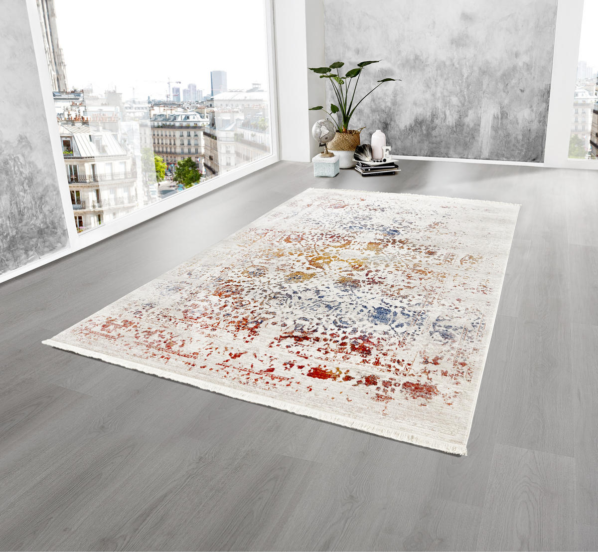VINTAGE-TEPPICH 160/235 cm Samarkand Creme  - Creme, LIFESTYLE, Textil (160/235cm) - Novel