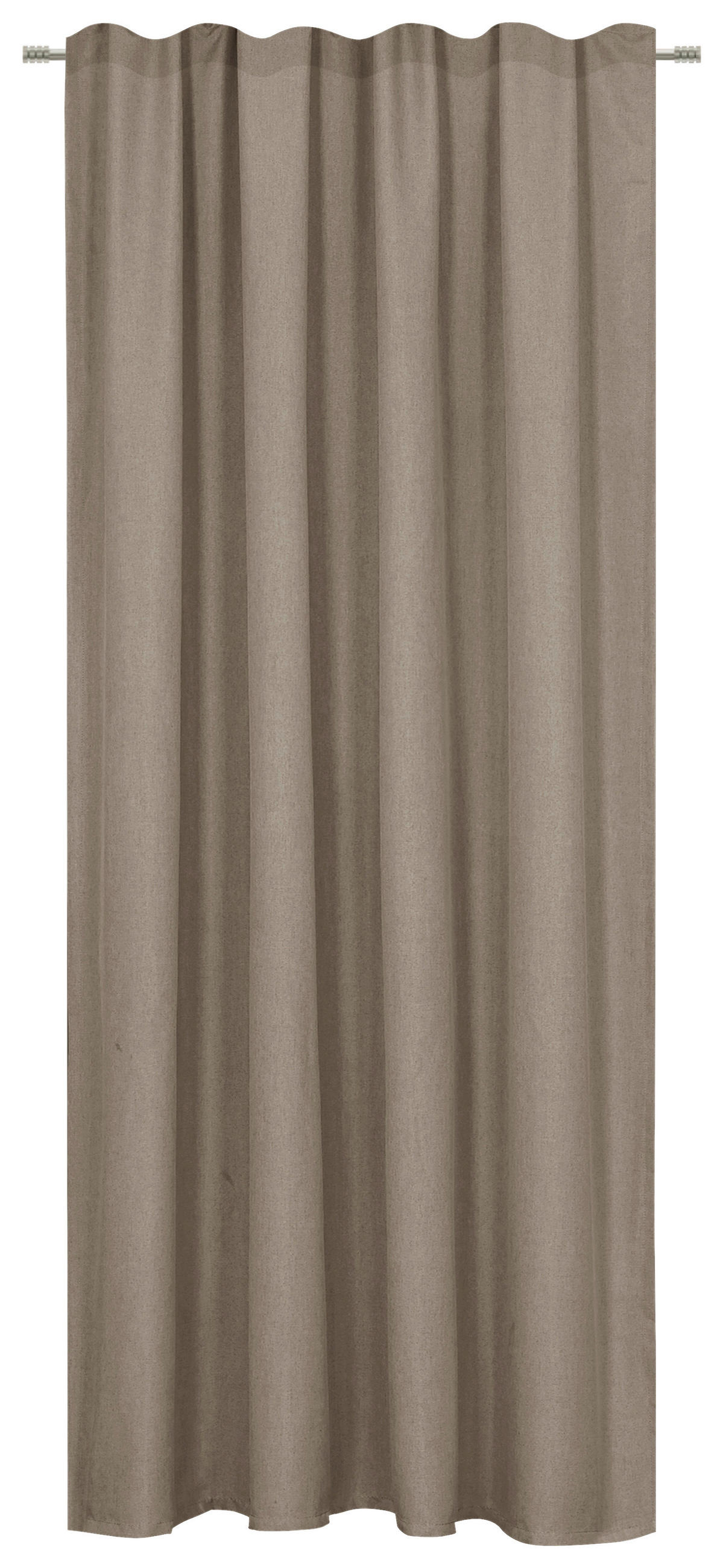 GOTOVA ZAVESA boja lešnika - boja lešnika, Osnovno, tekstil (135/245cm) - Boxxx