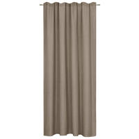 KÉSZFÜGGÖNY  - mogyoró, Basics, textil (135/245cm) - Boxxx