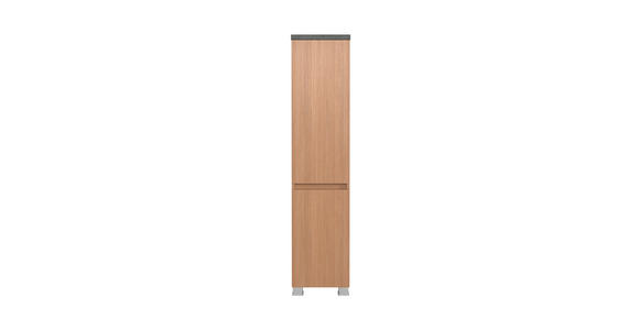 MIDISCHRANK 30/131/35 cm  - Sandfarben/Eichefarben, KONVENTIONELL, Holzwerkstoff/Kunststoff (30/131/35cm) - Xora