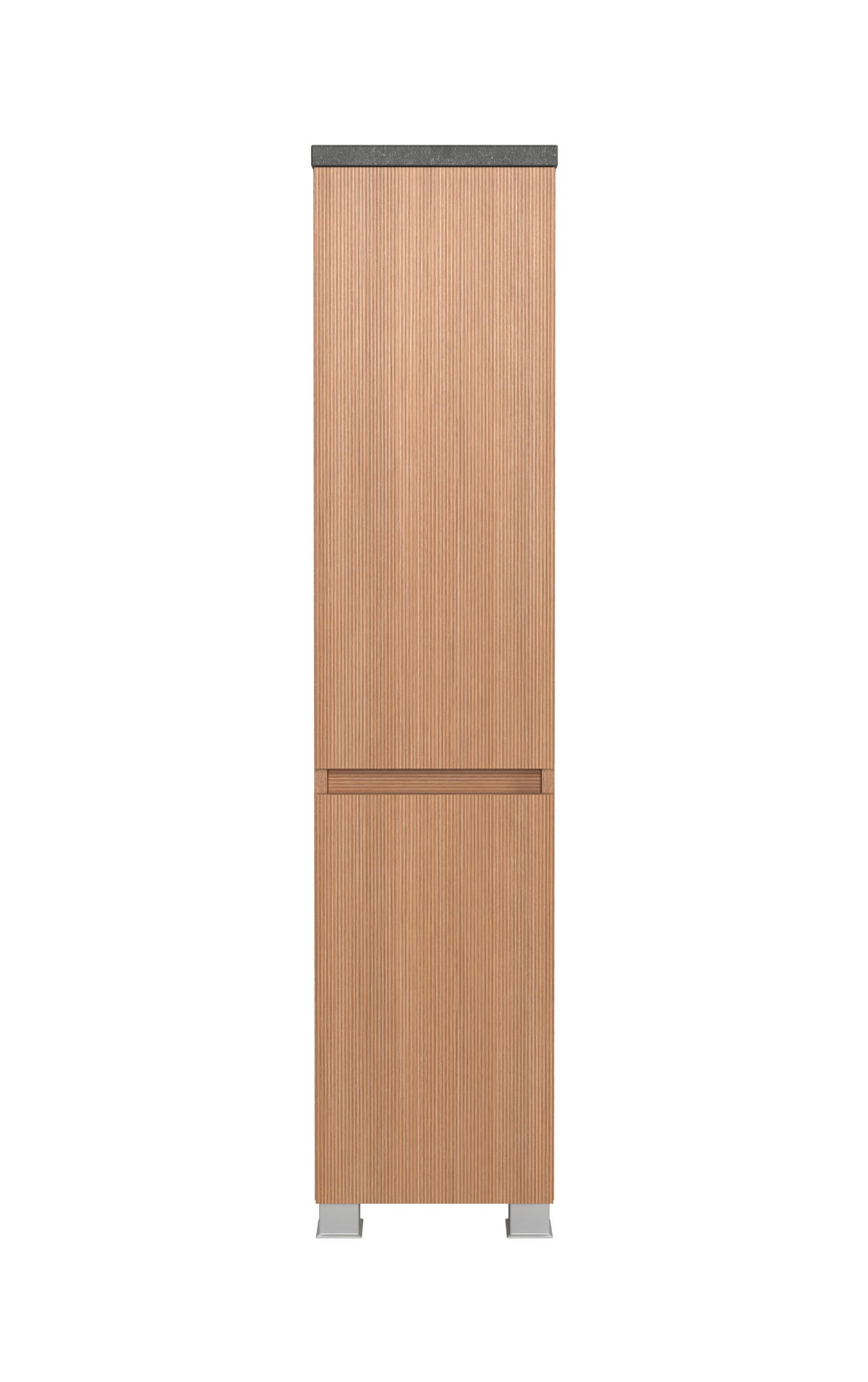 MIDISCHRANK 30/131/35 cm  - Sandfarben/Eichefarben, KONVENTIONELL, Holzwerkstoff/Kunststoff (30/131/35cm) - Xora