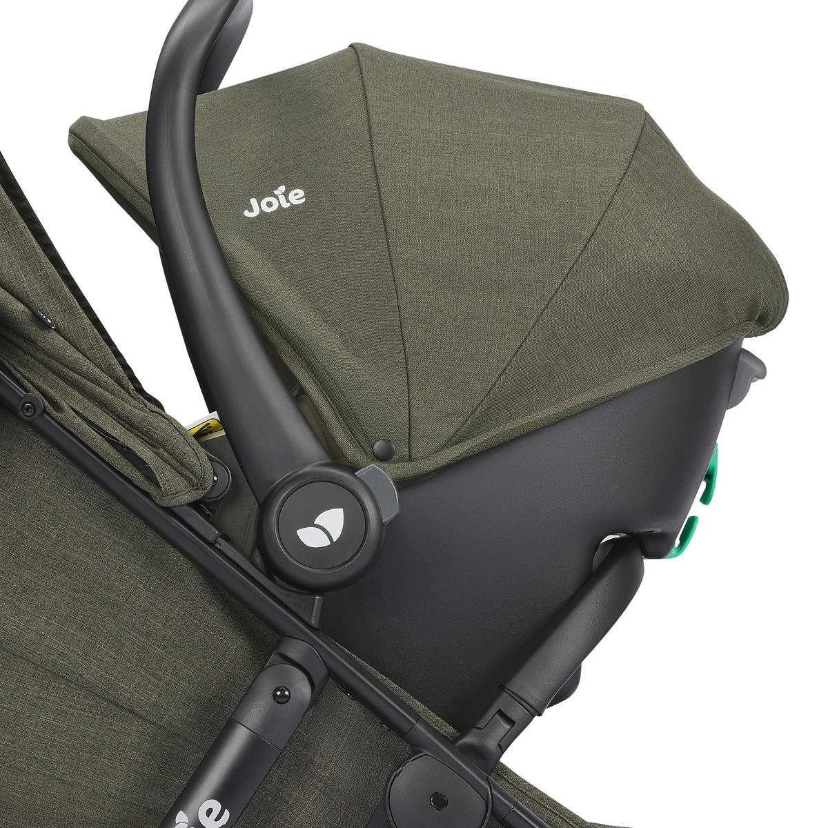 BUGGY Mydrift  - Dunkelgrün/Schwarz, Basics, Textil/Metall (58,5/108/97cm) - Joie