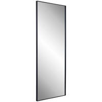 WANDSPIEGEL 110/210/3 cm    in rechteckig  - Schwarz, Design, Glas/Holzwerkstoff (110/210/3cm) - MID.YOU