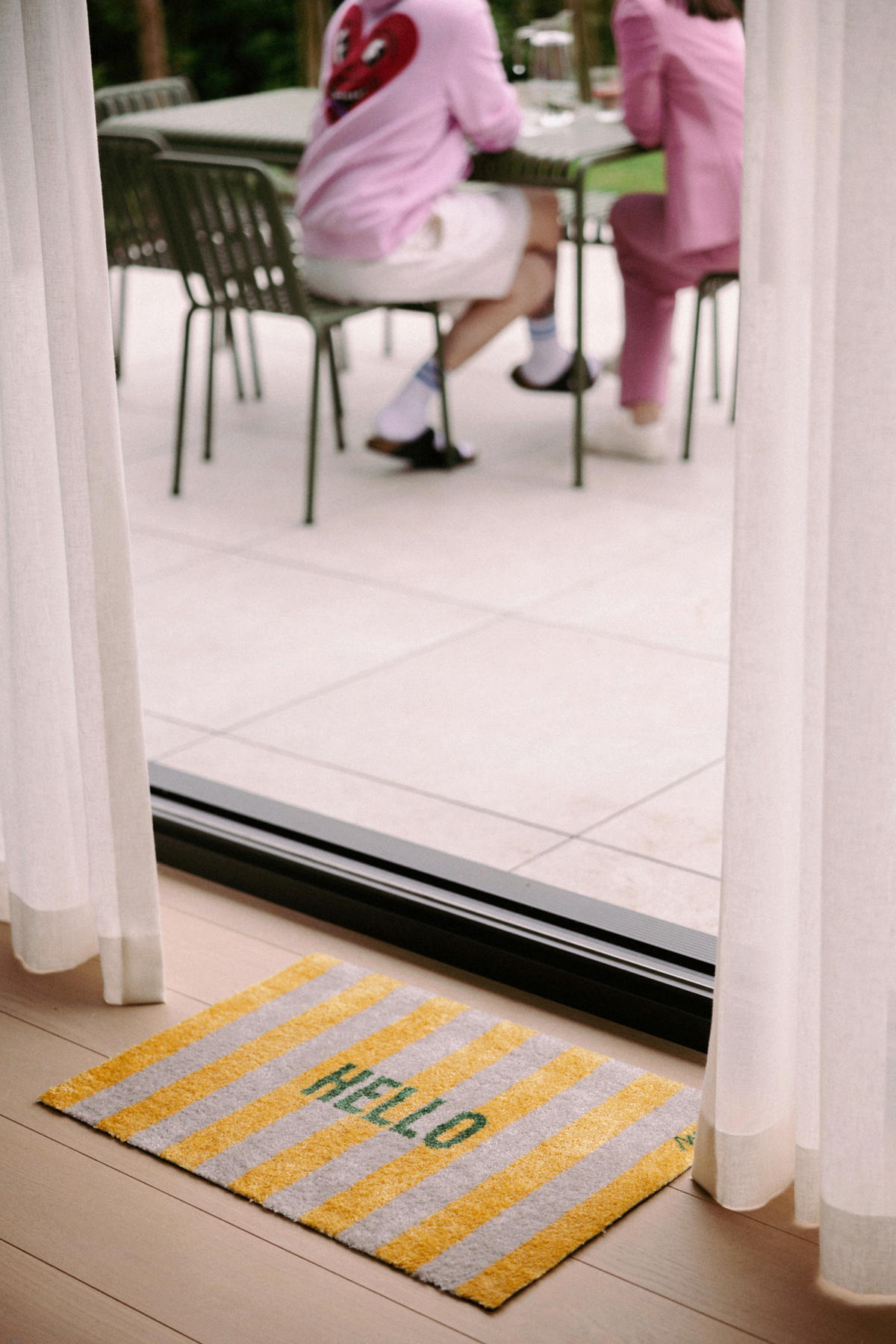 FUßMATTE 50/75 cm Touch  - Gelb/Beige, Trend, Kunststoff (50/75cm) - madaboutmats