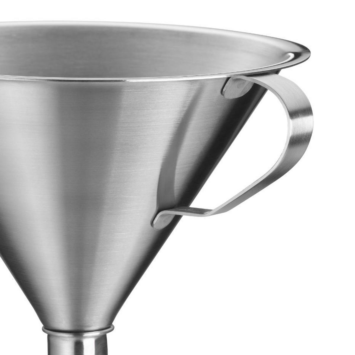 TRICHTER   - Edelstahlfarben, Basics, Metall (12cm) - WMF