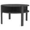 KLUB STOLIĆ siva  drvni materijal  - siva/tamno siva, Moderno, drvni materijal (74,4/74,4/45,5cm) - Hom`in